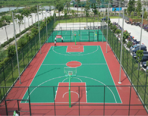 亭湖區塑膠籃球場